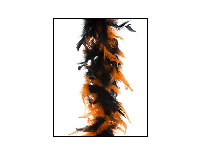 boa 50gr orange & noir 1.9m