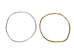 long collier flexible argent