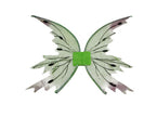 ailes de fée papillon à paillettes vert clair