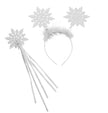 set accessoires d'ange blanc 2pcs