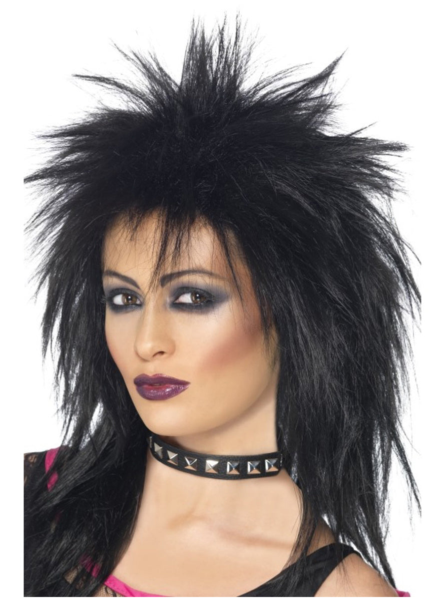 Perruque rock femme