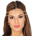Coiffe bijoux cheveux Bollywood femme