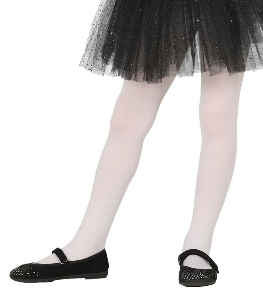 Collants blancs enfant