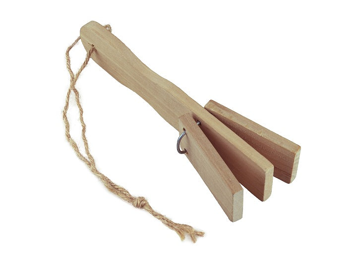 clapet/tap tap en bois 20cm