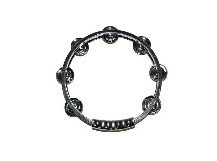 tambourin plastique argent 15cm