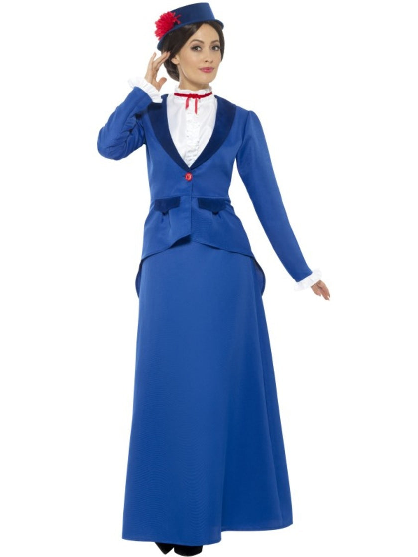 Déguisement Super nounou victorienne femme