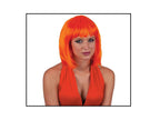 perruque cabaret fluo orange