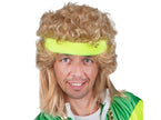 perruque 80's cheveux longs blond