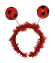 serre-tête de coccinelle rouge et noir