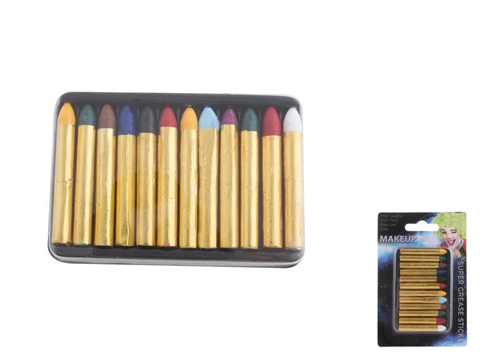 lot de 12 crayons de maquillage