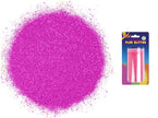 pot de paillettes rose pink neon fluo biodégradables 200gr