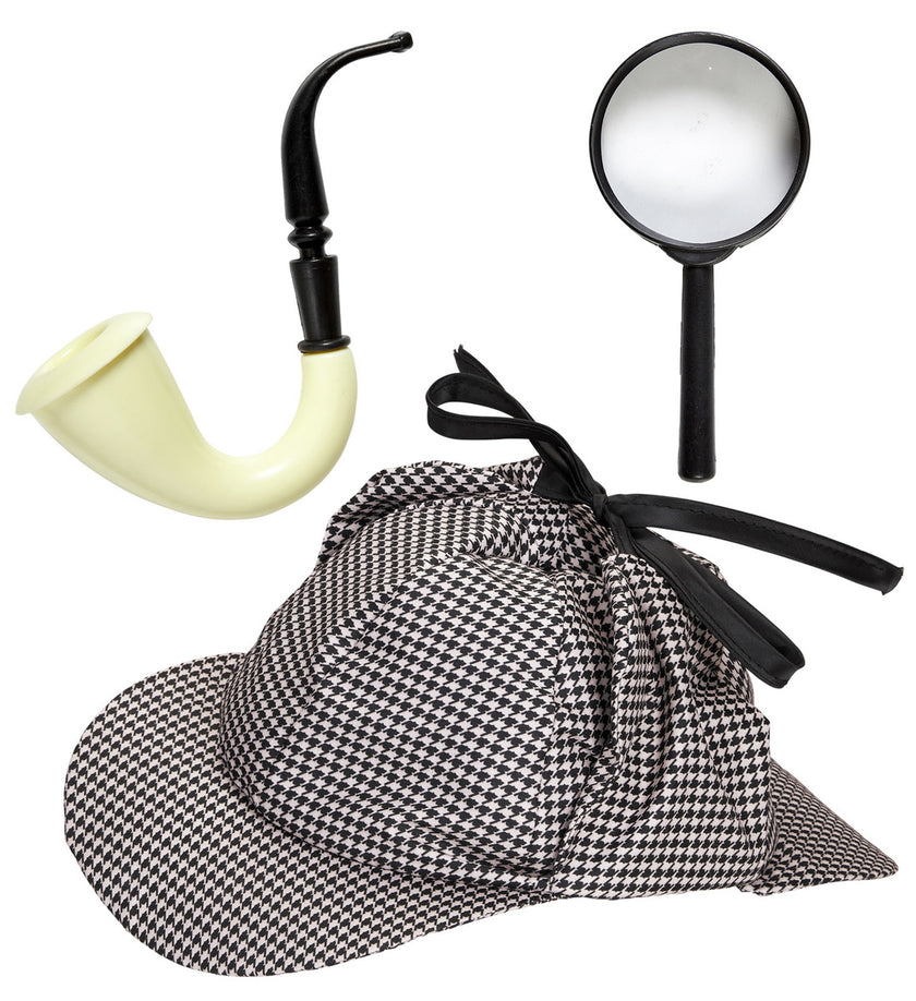Kit déguisement détective adulte