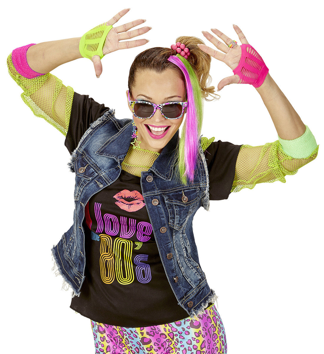 Kit Déguisement fille des années 80