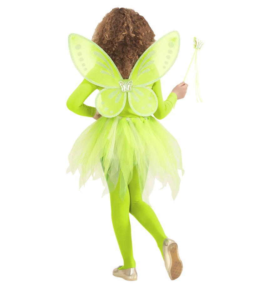 Kit déguisement fée verte fille