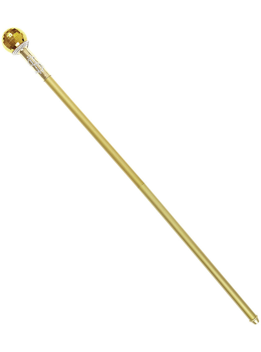 Canne de mac doré pliable