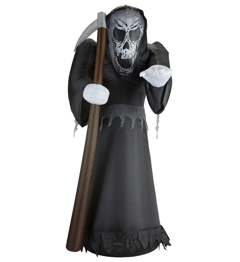 Figurine décorative Faucheuse géant gonflable lumineux