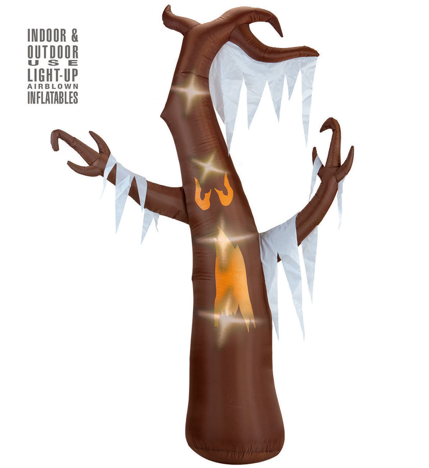 Figurine décorative arbre géant fantasmagorique gonflable lumineux