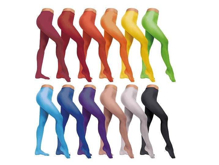 collant pour femme orange