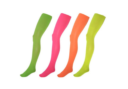 collant pour femme panty fluo néon vert