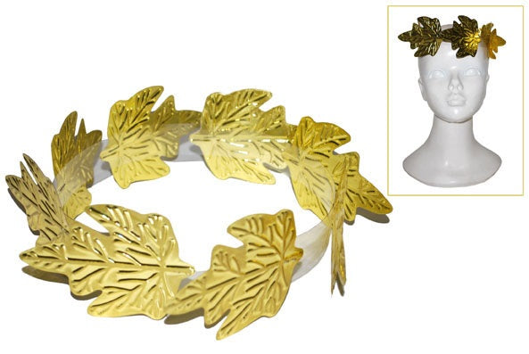 couronne de laurier césar or