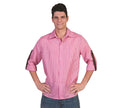 chemise carreaux rose