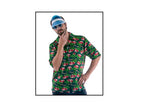 chemise tahiti hawaï motifs 