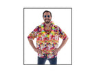 chemise tahiti hawaï motifs 