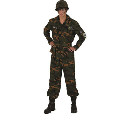 déguisement treillis militaire john adulte