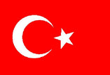 drapeau turquie 90 x 150 cm