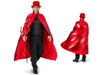 cape de diable dmon vampire avec col rouge adulte
