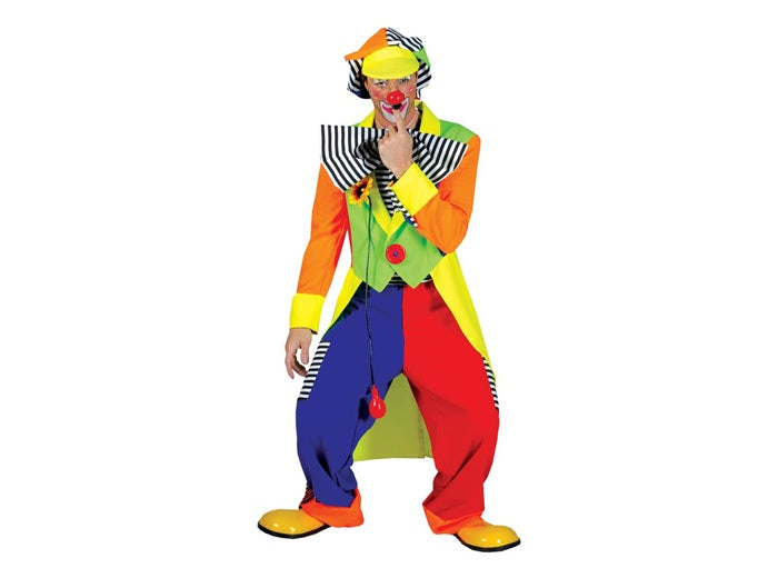 déguisement de clown olaf homme 4pcs