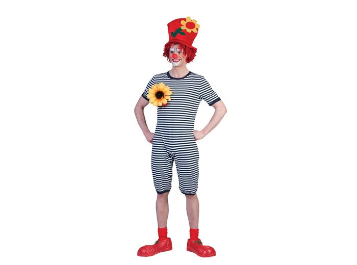 déguisement maillot de bain clown bleu adulte unisexe