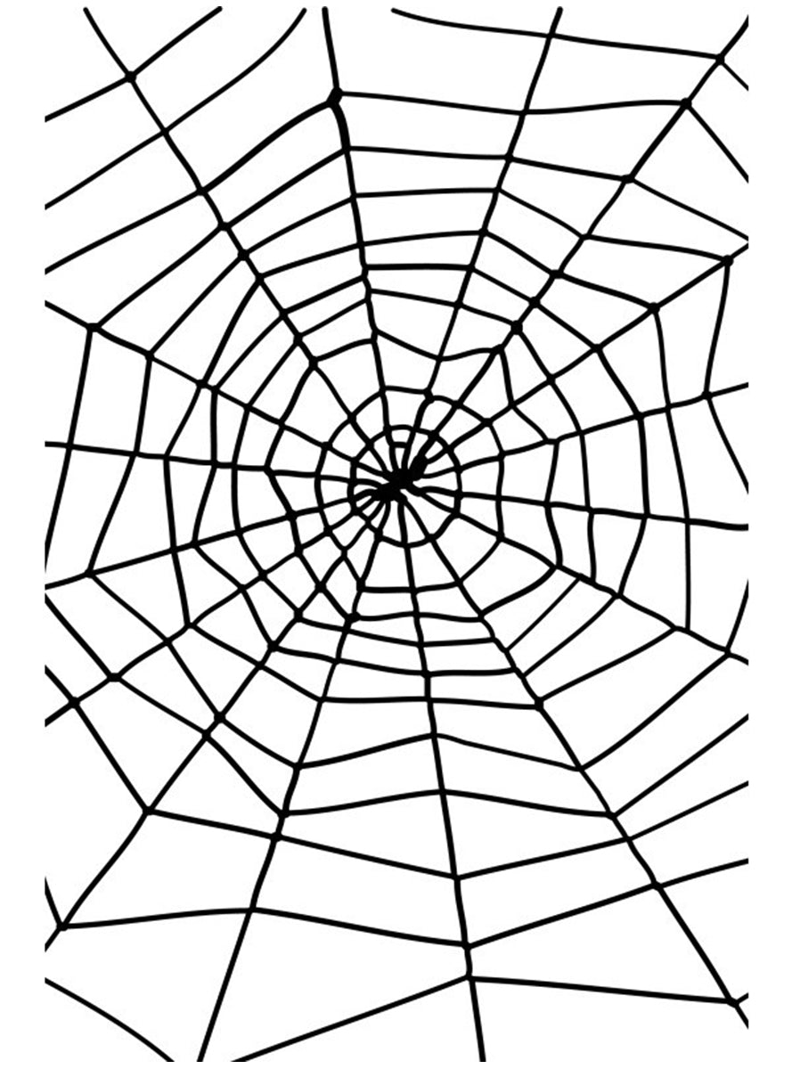 Toile d'araignée noire