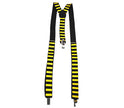 bretelles abeille jaune et noir