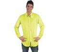 chemise flashy jaune homme