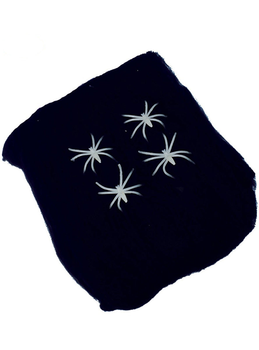 Toile d'araignée noir