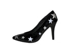 paire de chaussures à talon noir & étoiles pointure 36-37