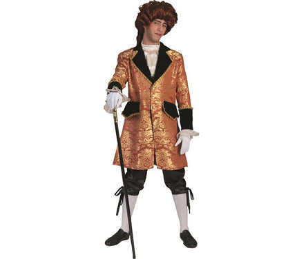déguisement baroque ferdinand orange homme