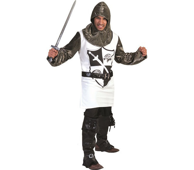 déguisement de chevalier blanc adulte