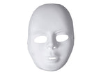 masque coque à peindre visage blanc 2