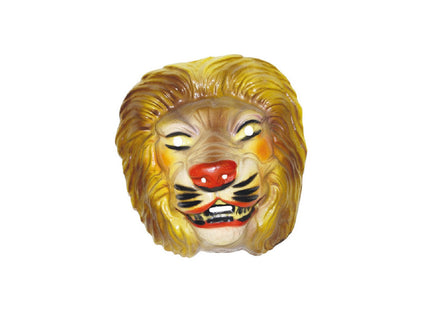 masque coque lion 30x28cm