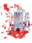 Canon à Confetti Pétales de Rose Rouge 50 cm