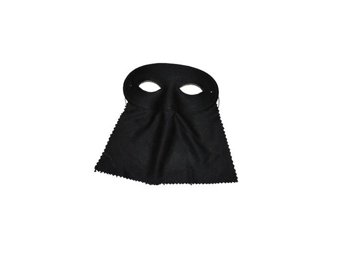 loup avec bavette noir