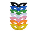 loup papillon orange 19x7cm
