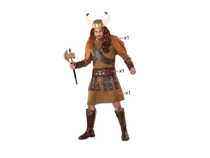déguisement de viking 3pcs homme