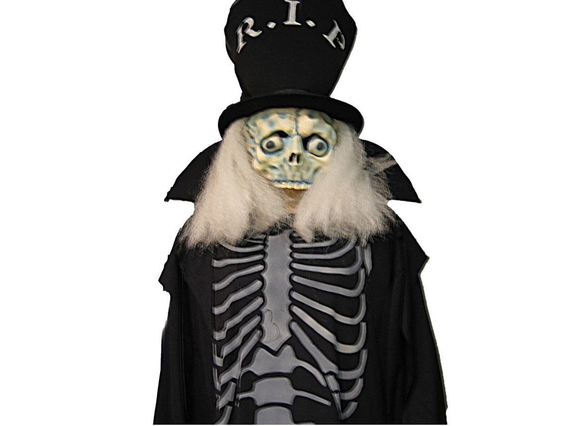 set de déguisement halloween r.i.p adulte 4pcs