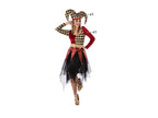 déguisement d'arlequin 2pcs femme