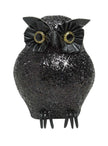 Hiboux paillettes noires