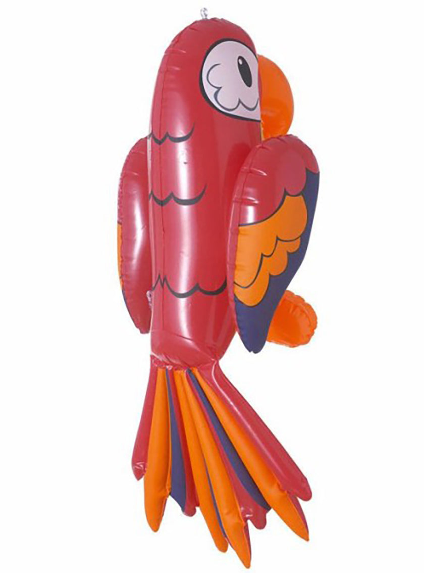Perroquet gonflable rouge