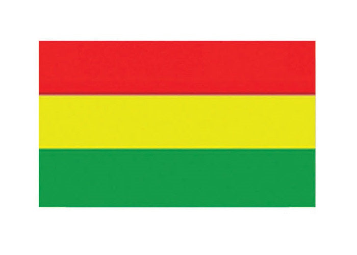 drapeau rouge jaune vert 90x150 cm